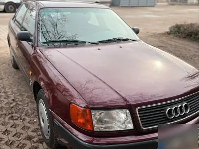 Brugt Audi 100 115 HK (84 kW) 1994 Rød Sedan