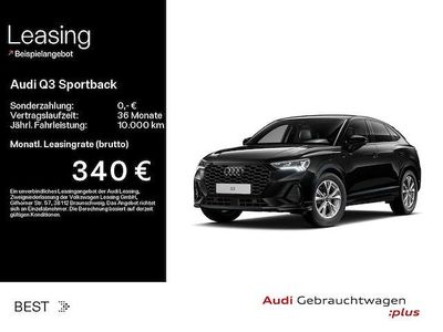 Gebraucht Audi Q3 Sportback S-Line 150 PS (110 kW) 2025 Schwarz SUV