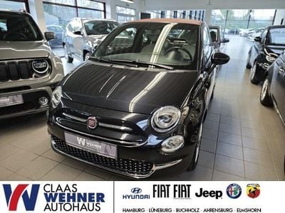 Vesuvio schwarz) (schwarz Gebraucht 2021 Fiat 500C Dolcevita Cabrio | 12.390 € (Guter Preis)