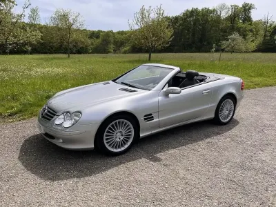 Gebraucht Mercedes SL350 245 PS (180 kW) 2004 Silber Cabrio