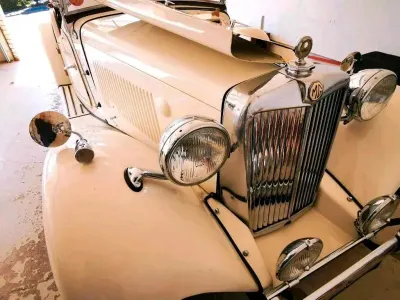 Gebraucht MG TD 58 PS (42 kW) 1952 Weiß Cabrio