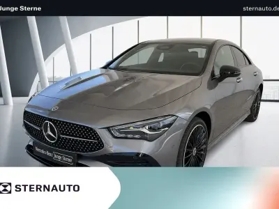 Gebraucht Mercedes CLA250e AMG line 163 PS (119 kW) 2024 Metalliclack mountaingrau Coupé