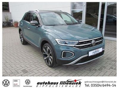 Second-hand VW T-Roc Style 116 CP (85 kW) 2022 Albastru SUV