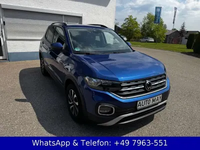 Gebraucht VW T-Cross Active 95 PS (69 kW) 2021 Blau SUV