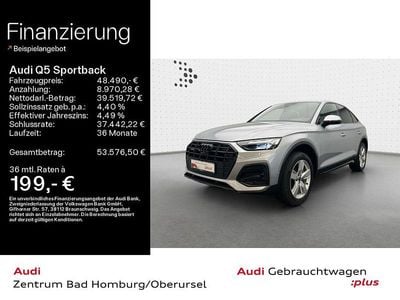 Gebraucht Audi Q5 Sportback Advanced Plus 265 PS (194 kW) 2025 Silber SUV