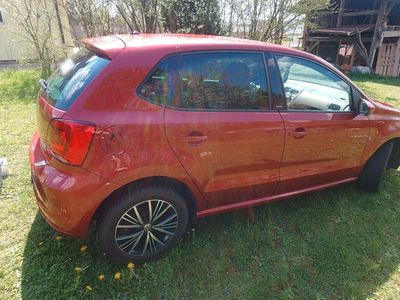 Brugt VW Polo Allstar 95 HK (69 kW) 2016 Rød Hatchback