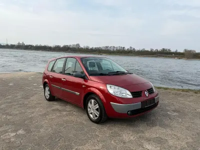 Gebraucht Renault Grand Scénic II Exception 135 PS (99 kW) 2006 Rot Van / Kleinbus