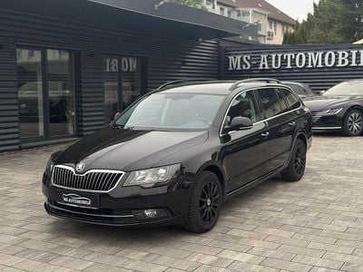 Second-hand Skoda Superb Exclusive 140 CP (102 kW) 2014 Negru Break