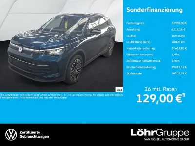 Gebraucht VW Tiguan Goal 150 PS (110 kW) 2025 Nightshade blue metallic SUV