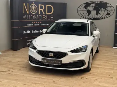 Używany Seat Leon Reference 90 KM (66 kW) 2021 Biały Kombi