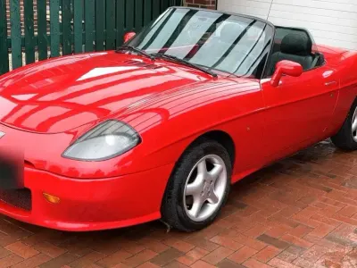Gebraucht Fiat Barchetta 131 PS (96 kW) 1995 Rot Cabrio