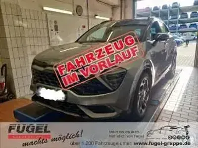Gebraucht Kia Sportage GT-Line 179 PS (131 kW) 2022 Lunarsilber met./schwarz SUV