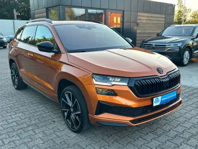Gebraucht Skoda Karoq SportLine 190 PS (139 kW) 2022 Orange SUV