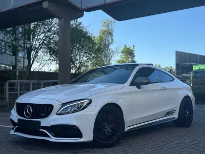Gebraucht Mercedes C63S AMG AMG 510 PS (375 kW) 2017 Polarweiss  unilack Coupé