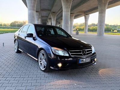 Usata Mercedes C350 Elegance 272 CV (200 kW) 2008 Blu Berlina