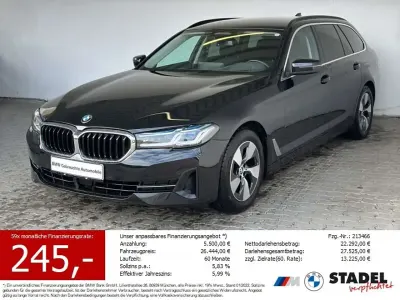 Gebraucht BMW 520 190 PS (139 kW) 2020 Schwarz uni Kombi
