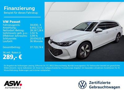 Oryxweiß perlmutteffekt Gebraucht 2025 VW Passat Business Limousine | 34.830 € (Fairer Preis)
