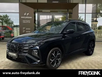 Gebraucht Hyundai Tucson N Line 160 PS (117 kW) 2025 Abyss black / met SUV