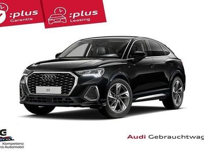 Mythosschwarz metallic Gebraucht 2025 Audi Q3 Sportback S-Line SUV | 42.985 € (Fairer Preis)