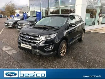 Gebraucht Ford Edge Titanium 209 PS (153 kW) 2017 Schwarz SUV