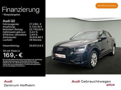 Mythosschwarz metallic Gebraucht 2024 Audi Q2 Advanced SUV | 27.499 € (Guter Preis)