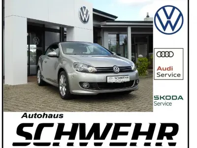 Gebraucht VW Golf Cabriolet Trendline 150 PS (110 kW) 2016 Silber Cabrio