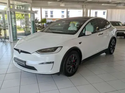 Brugt Tesla Model X Plaid 759 kW (1033 HK) 2023 Hvid SUV