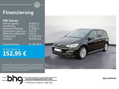 Gebraucht VW Touran Comfortline 150 PS (110 kW) 2025 Schwarz Van / Kleinbus