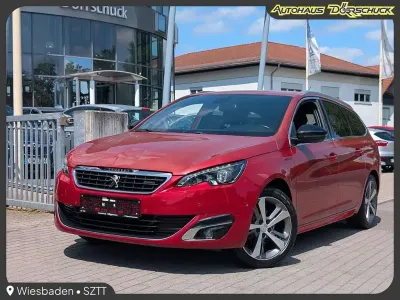 Gebraucht Peugeot 308 SW GT-line 131 PS (96 kW) 2017 Rot Kombi