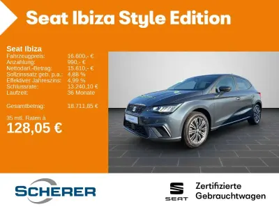 Second-hand Seat Ibiza Style 116 CP (85 kW) 2024 Gri Hatchback