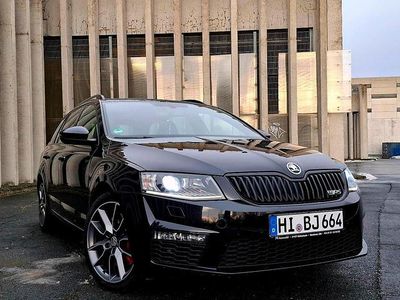 Gebraucht Skoda Octavia vRS 184 PS (135 kW) 2015 Schwarz Kleinwagen