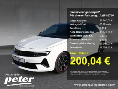 Używany Opel Astra GS Line 181 KM (133 kW) 2022 Biały Sedan/Limuzyna