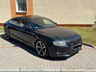 Używany Audi A5 Sportback S-Line 211 KM (155 kW) 2011 Czarny Hatchback