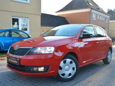 Gebraucht Skoda Rapid Elegance 105 PS (77 kW) 2014 Rot Kleinwagen