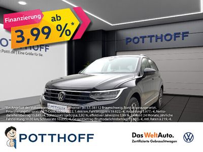 gebraucht VW Tiguan 2.0 TDI DSG Life AHK ACC PDC Kamera LED Nav