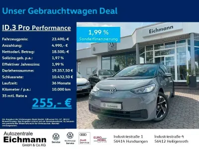 Gebraucht VW ID.3 Pro 150 kW (204 PS) 2022 Grau Kleinwagen