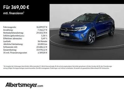 Neu VW Taigo Style 85 PS (62 kW) 2026 Blau SUV