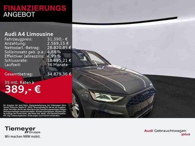 Gebraucht Audi A4 S-Line 150 PS (110 kW) 2023 Grau Limousine