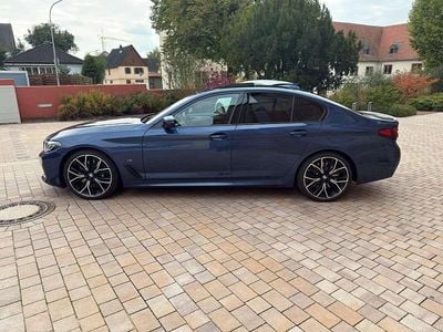 Blau Gebraucht 2020 BMW M550 Limousine | 58.000 € (Teuer)