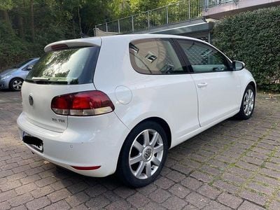 Gebraucht VW Golf VI Highline 140 PS (102 kW) 2009 Weiß Kleinwagen