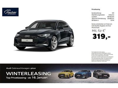 Grau Gebraucht 2024 Audi A3 Advanced Limousine | 32.940 € (Guter Preis)