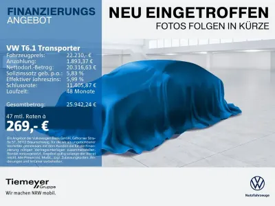 Gebraucht VW T6.1 150 PS (110 kW) 2021 Grau Van