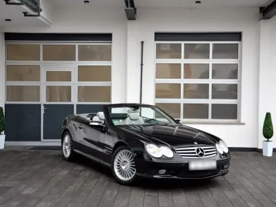 Gebraucht Mercedes SL55 AMG AMG 500 PS (367 kW) 2004 Schwarz Cabrio