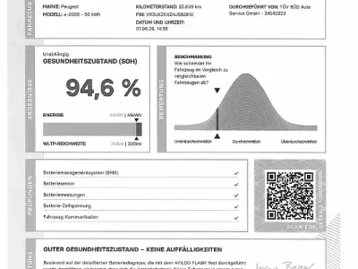 Gebraucht Peugeot e-2008 GTi 100 kW (136 PS) 2022 Weiß SUV