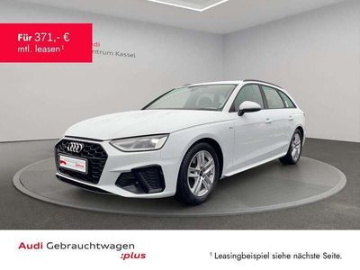 Gebraucht Audi A4 S-Line 204 PS (150 kW) 2024 Gletscherweiß metallic Kombi