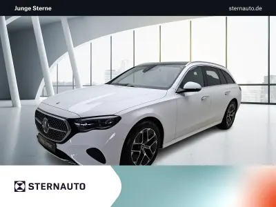 Gebraucht Mercedes E220 Avantgarde 197 PS (144 kW) 2025 Unilack polarweiß Kombi