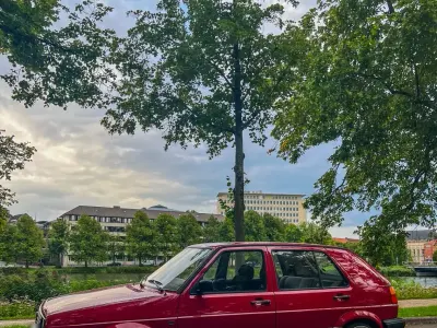 Gebraucht VW Golf II 90 PS (66 kW) 1989 Rot Kleinwagen