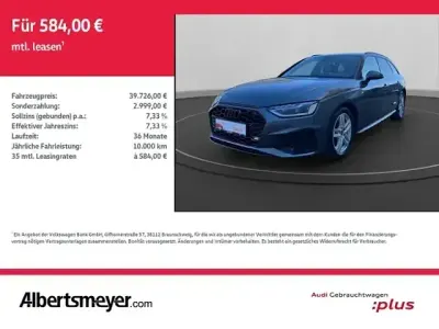 Usata Audi A4 S-Line 150 CV (110 kW) 2024 Grigio Station wagon