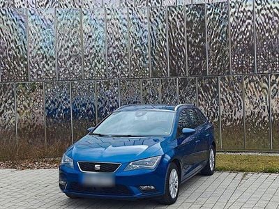 Gebraucht Seat Leon 110 PS (80 kW) 2015 Blau Kombi