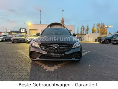 Gebraucht Mercedes C300e AMG line 194 PS (142 kW) 2020 Graphitgrau Kombi